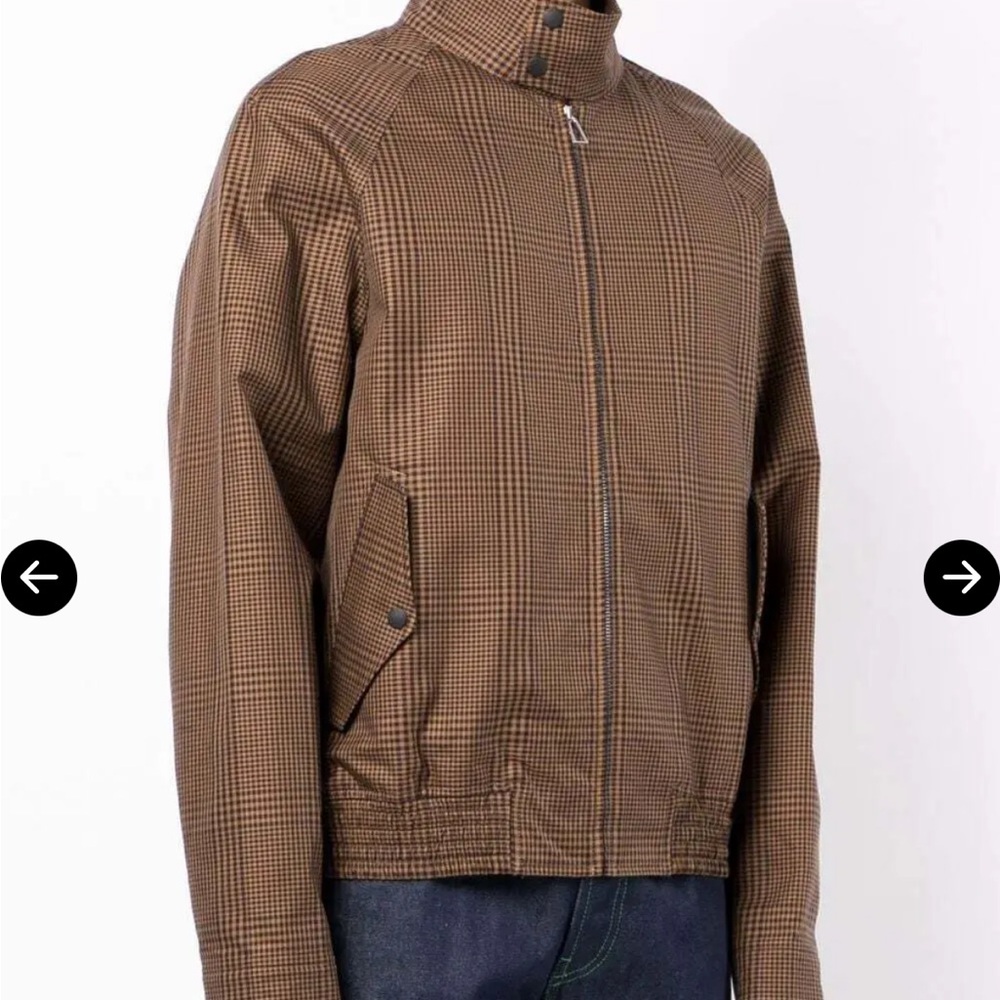Paul Smith Prince of Wales-Check zip-up Jacket - Men’s S
